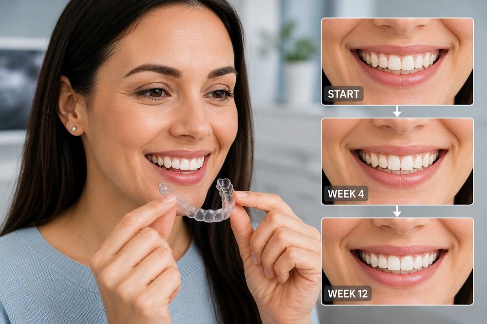 how quickly do teeth move with invisalign